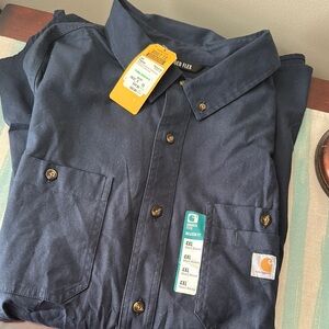 Carhartt Dark Blue Work Shirt